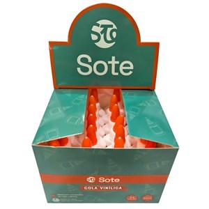 Imagen de Goma de pegar blanca 40ml, SOTE, CAJA x24