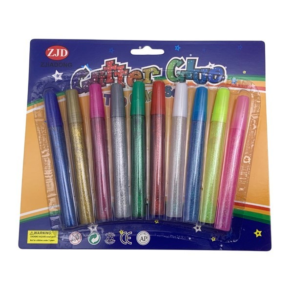 Imagen de Goma de pegar x10, con brillantina, en blister