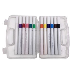 Imagen de Marcadores de pintura acrílica x12 colores, en estuche