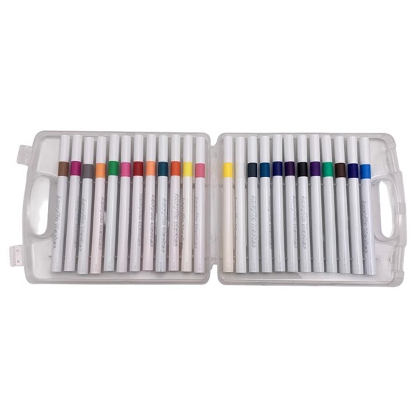 Imagen de Marcadores de pintura acrílica x24 colores, en estuche