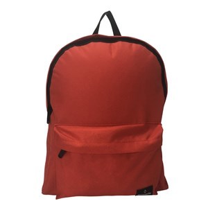 Imagen de Mochila juvenil, de poliéster, bolsillo frontal, ROJO, ARMORIC