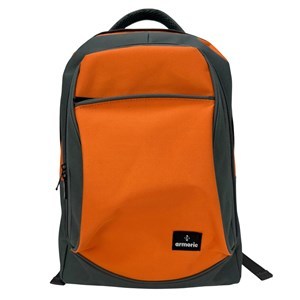 Imagen de Mochila juvenil, de poliéster, 2 bolsillos frontales, ANARANJADO, ARMORIC