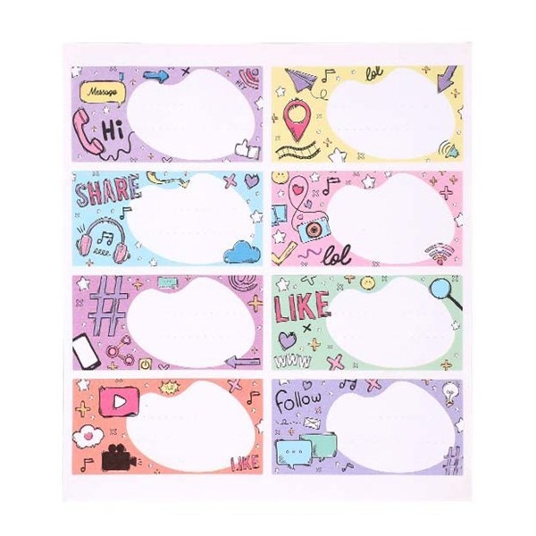 Imagen de Etiqueta adhesiva x16 BEIFA