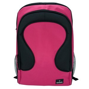 Imagen de Mochila juvenil, de poliéster,con bolsillo frontal y 2 laterales, ROSADO, ARMORIC