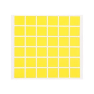 Imagen de Etiqueta adhesiva 2x2cm, 2 hojas en 4 colores BEIFA