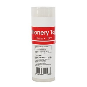Imagen de Cinta adhesiva 15mmx10m x8 BEIFA