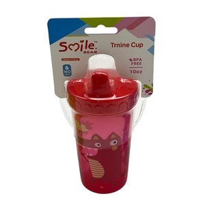 Imagen de Vasorbito de plástico, 290ml con sorbito retráctil, en cartón, 3 colores