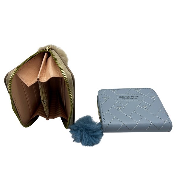 Imagen de Billetera de dama de PU, varias reparticiones, varios colores