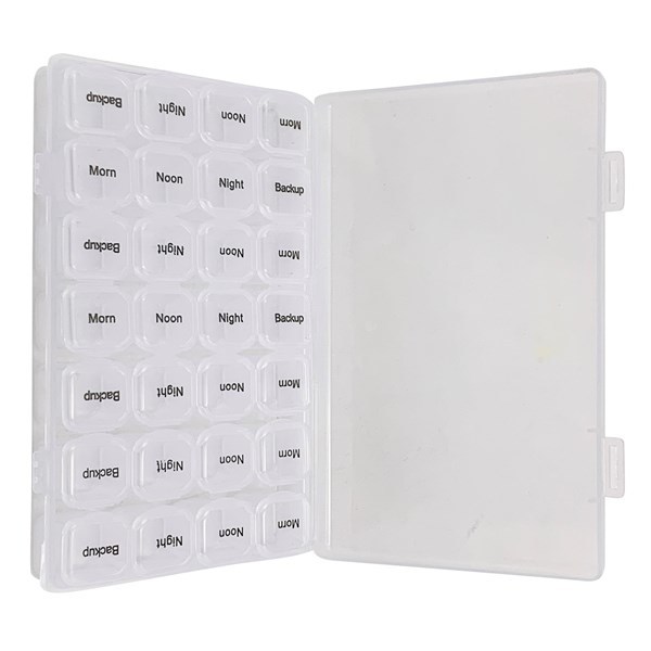 Imagen de Pastillero 7 días, 28 reparticiones