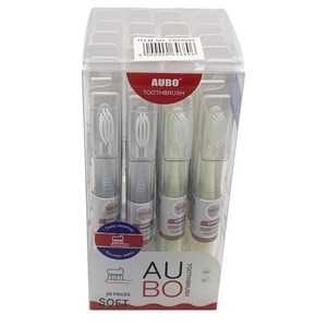 Imagen de Cepillo de dientes para adulto, con estuche de plástico, CAJAx20