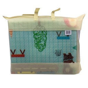 Imagen de Alfombra infantil plegable de poliuretano, antigolpes en bolsa, varios diseños