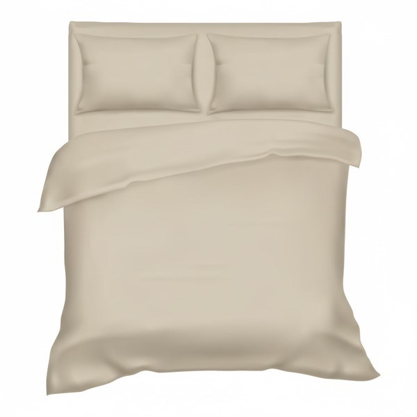 Imagen de Sábanas Queen size Berlina by Teka, con diseño, 158x198x30 250x220 50x70cm, set de 3 piezas 50% poliéster 50% algodón, 160 hilos, en sobre de PVC