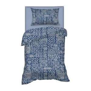 Imagen de Sábanas 1 plaza Berlina by Teka, con diseño, 88x188x30 140x220 50x70cm, set de 3 piezas, 50% poliéster 50% algodón, 160 hilos,en sobre de PVC