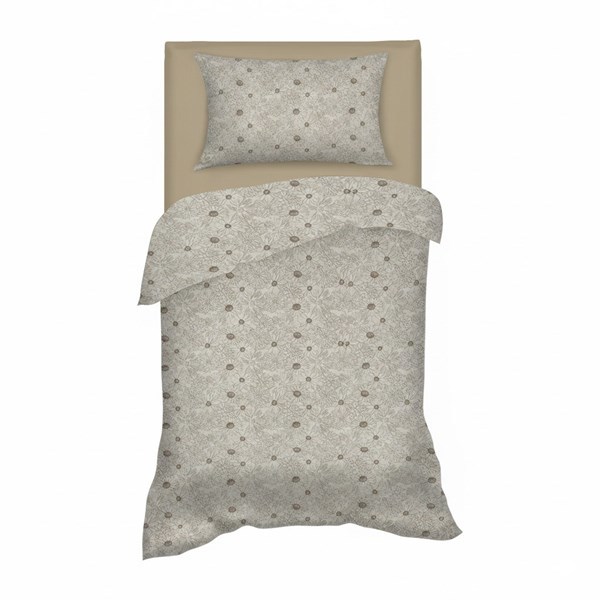 Imagen de Sábanas 1 plaza Berlina by Teka, con diseño, 88x188x30 140x220 50x70cm, set de 3 piezas 100% algodón, 120 hilos, en sobre de PVC