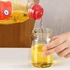 Imagen de Condimentero de vidrio, con pincel para aceite o salsas, en caja