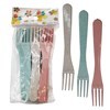 Imagen de Tenedor de plástico, x12, varios colores