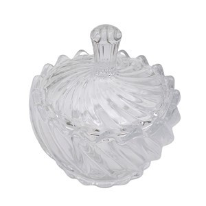 Imagen de Caramelera de vidrio labrado, en caja