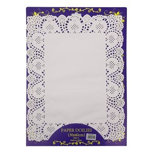 Imagen de Rodal blonda de papel, para tortas, x20, en bolsa