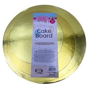 Imagen de Base para tortas redondo de cartón, 3 tamaños distintos