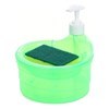 Imagen de Dispensador de jabón de plástico, con esponja, en red