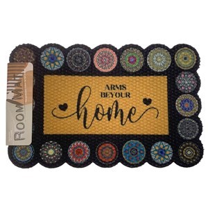 Imagen de Alfombra felpudo PVC, con diseño