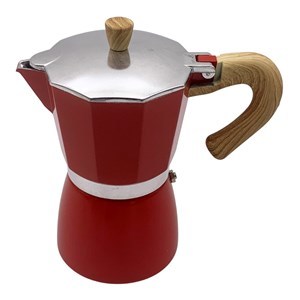 Imagen de Cafetera de aluminio, expresso, 6 tazas, en caja, varios colores