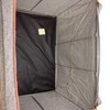 Imagen de Caja organizadora de TNT plegable con visor superior, estructura de metal, 2 cierres, en bolsa, varios colores