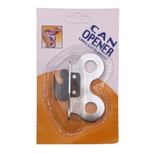 Imagen de Destapador abrelatas de acero inoxidable, en blister