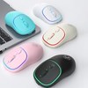 Imagen de Mouse ótico inalámbrico recargable, varios colores, W-618 IMICE, en caja