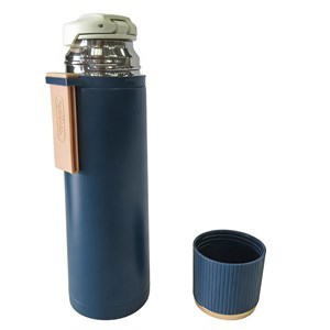 Imagen de Termo con vaso 500ml acero inoxidable, en caja, varios colores