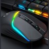 Imagen de Mouse óptico gamer con cable, retroiluminado, programable, con 6 botones, negro, T20 IMICE, en caja