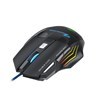 Imagen de Mouse óptico gamer con cable, retroiluminado, negro, X7 IMICE, en caja