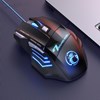 Imagen de Mouse óptico gamer con cable, retroiluminado, negro, X7 IMICE, en caja