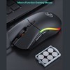 Imagen de Mouse óptico gamer con cable, RGB, negro, T60 IMICE, en caja