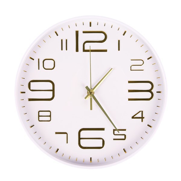 Imagen de Reloj de pared, 30cm de diámetro, varios colores, en caja