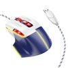 Imagen de Mouse óptico gamer retroiluminado con cable, AZUL, HOCO, en caja
