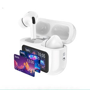 Imagen de Auriculares inalámbricos Bluetooth V5.4, con cargador y pantalla táctil, HOCO, en caja