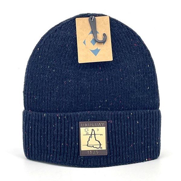 Imagen de Gorro de adulto tejido, URUGUAY, jazpeado, Armoric
