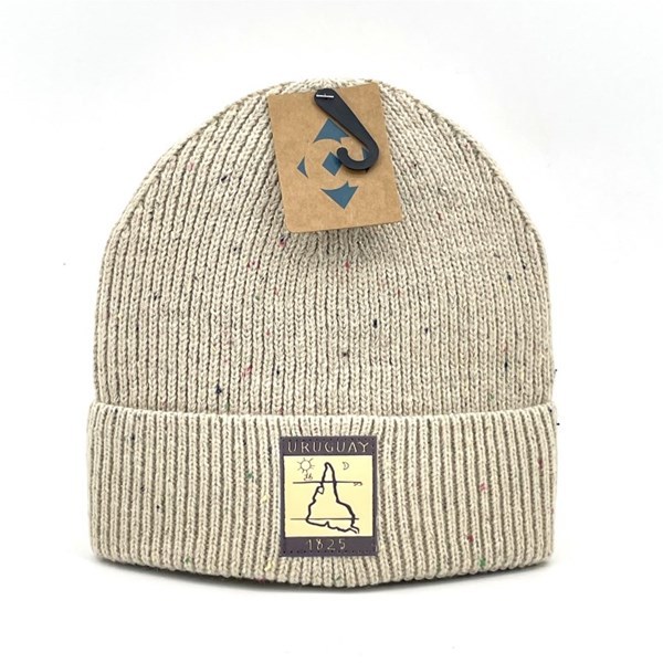 Imagen de Gorro de adulto tejido, URUGUAY, jazpeado, Armoric