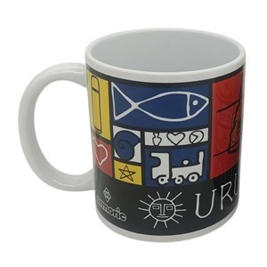 Imagen de Taza de loza 300ml, Uruguay
