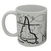 Imagen de Taza de loza 300ml, Uruguay Montevideo