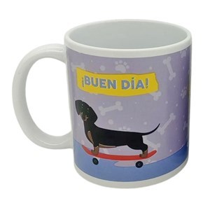 Imagen de Taza de loza 300ml, Buen día