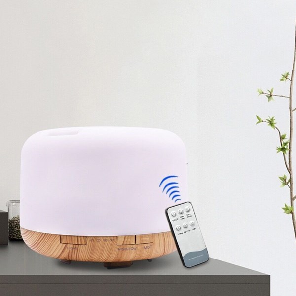 Imagen de Humidificador/difusor, con luz led, control remoto en caja, varios colores