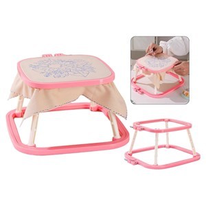 Imagen de Bastidor para bordado de plástico doble, en caja varios colores