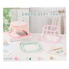 Imagen de Bastidor para bordado de plástico doble, en caja varios colores