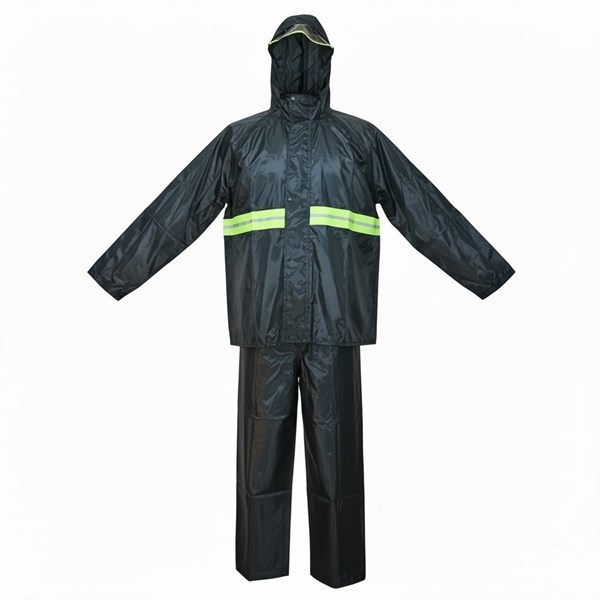 Imagen de Equipo de lluvia 2 piezas,con cinta reflectiva, en bolsa