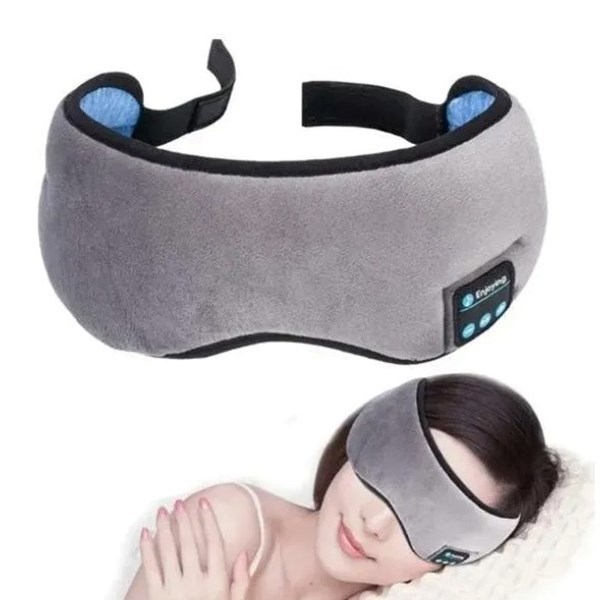 Imagen de Antifaz máscara para dormir, con bluetooth, recarga USB, en caja, varios colores