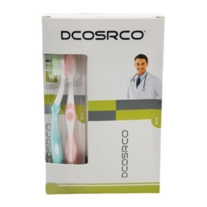 Imagen de Cepillo de dientes para adultos, en blister x2 unidades, CAJA x12 (total 24 cepillos)