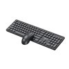Imagen de Teclado y mouse óptico inalámbricos, negro, AN-500 IMICE, en caja