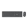 Imagen de Teclado y mouse óptico inalámbricos, negro, AN-500 IMICE, en caja